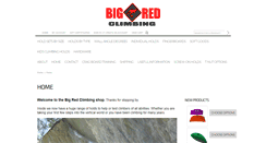 Desktop Screenshot of bigredclimbing.com.au